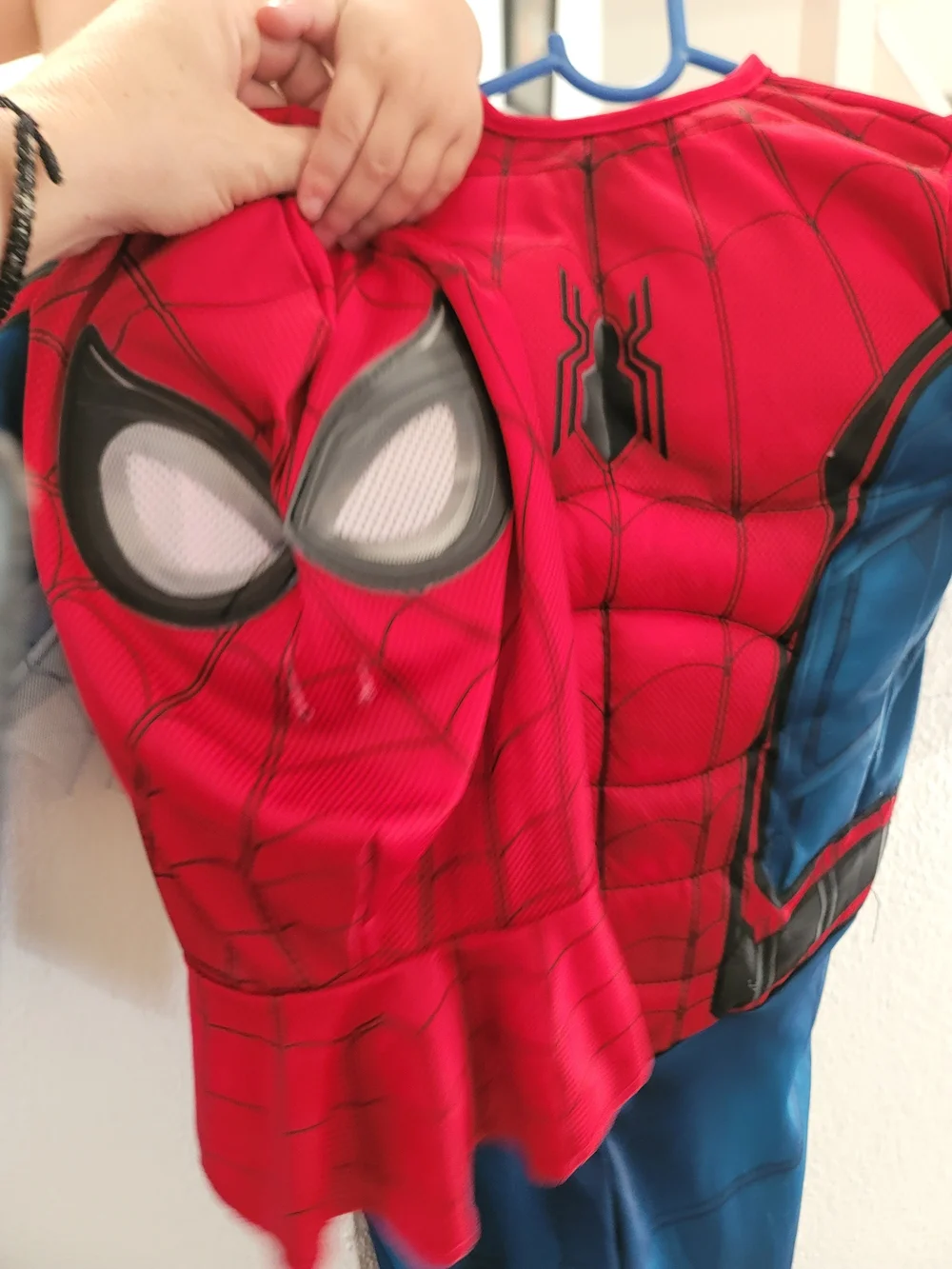 Red Spider Superhero Kids Costume with Mask